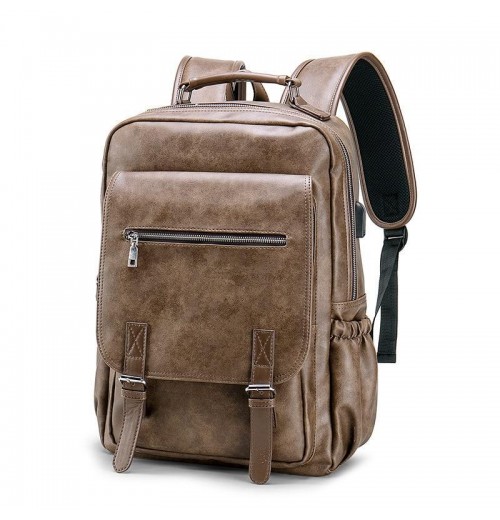Leather 15 inch Laptop Backpack Leather 15 inch Laptop Backpack