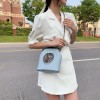 Leather Crossbody Clasp Purse Leather Crossbody Clasp Purse