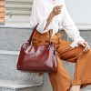 Red Leather Shoulder Bag Red Leather Shoulder Bag