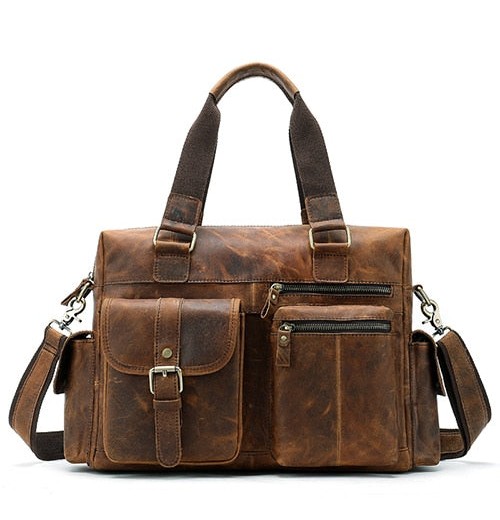 15.6 inch Laptop Bag Brown Leather 15.6 inch Laptop Bag Brown Leather