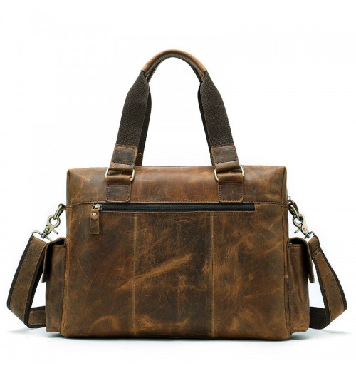15.6 inch Laptop Bag Brown Leather 15.6 inch Laptop Bag Brown Leather