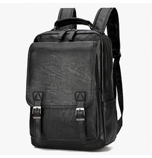 Black Leather Backpack 15 inch Laptop Black Leather Backpack 15 inch Laptop