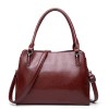 Red Leather Shoulder Bag Red Leather Shoulder Bag