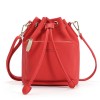 Leather Bucket Shoulder Bag Leather Bucket Shoulder Bag