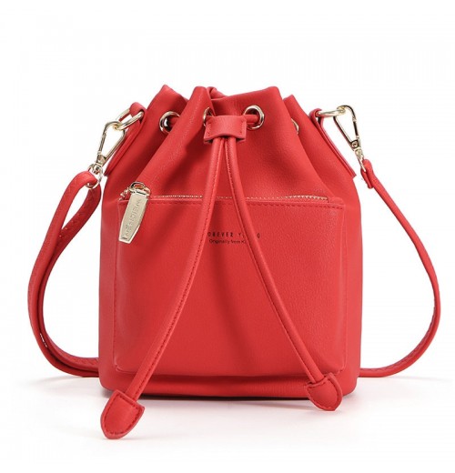 Leather Bucket Shoulder Bag Leather Bucket Shoulder Bag
