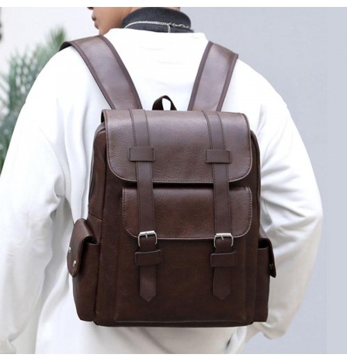 Leather Backpack For 15.6 inch Laptop Leather Backpack For 15.6 inch Laptop