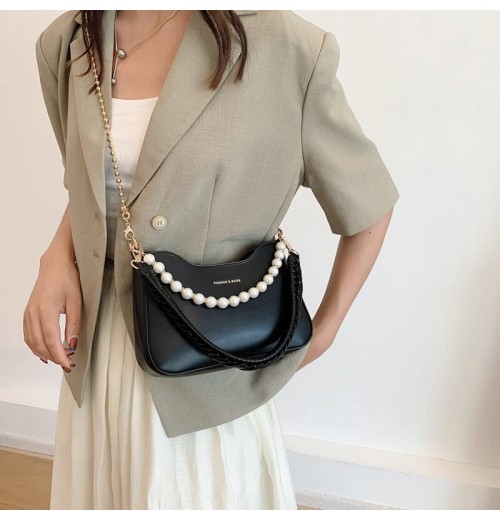 Beaded Leather Crossbody Bag Beaded Leather Crossbody Bag