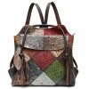 Patchwork Leather Backpack Patchwork Leather Backpack